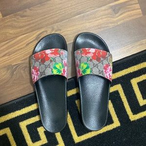 Gucci Floral Slides